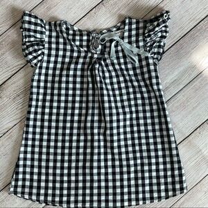 Plaid Toddler Blouse